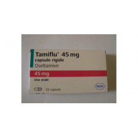 Изображение препарта из Германии: Тамифлю Tamiflu 45 мг/ 10 капсул 